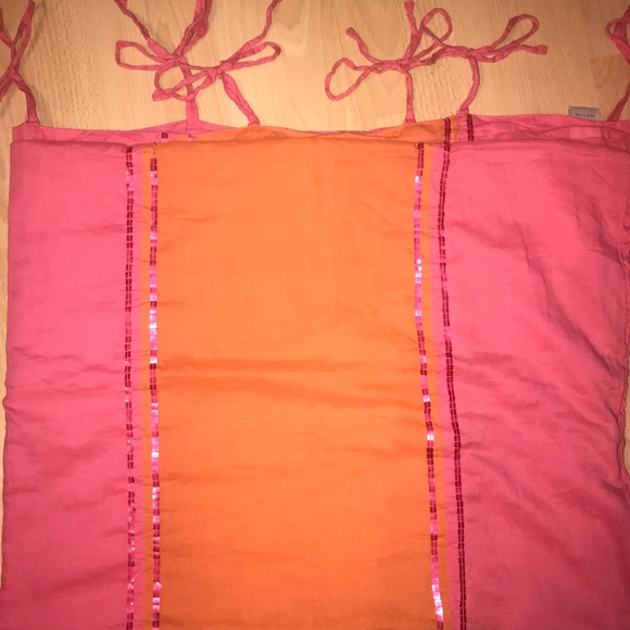 Target Global Home Tie Top Boho Curtain Panel